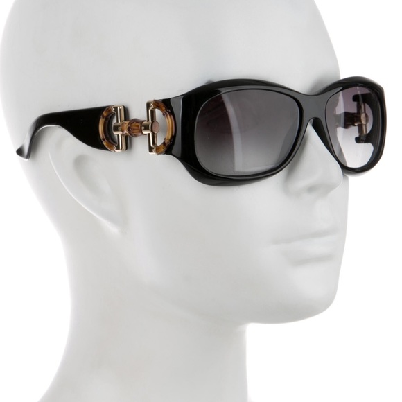 Gucci Accessories - Gucci Vintage Bamboo Horsebit Sunglasses